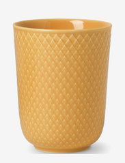 Lyngby Porcelæn - Rhombe Color Mug 33 cl - laagste prijzen - yellow - 0