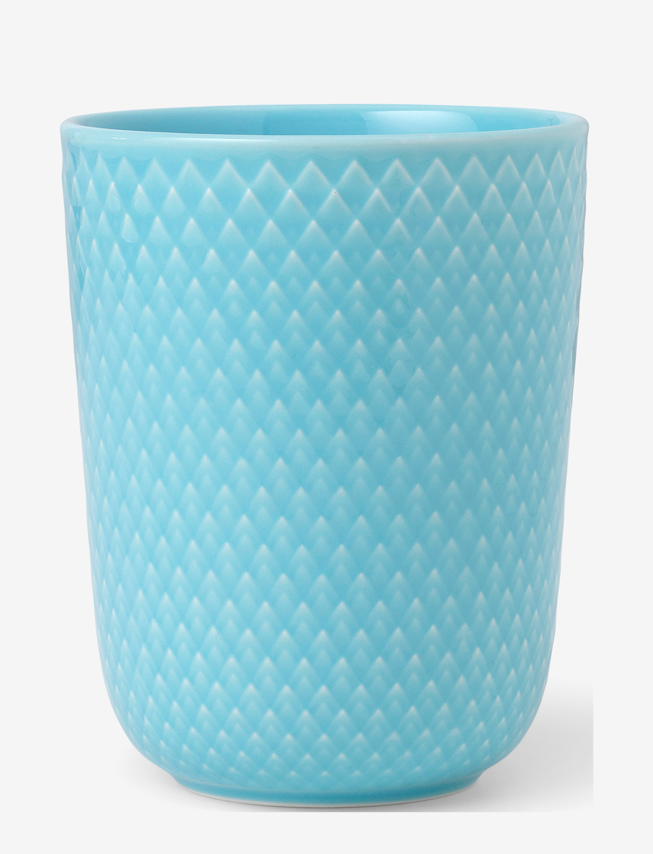 Lyngby Porcelæn - Rhombe Color Mugg 33 cl - köp efter pris - turquoise - 0