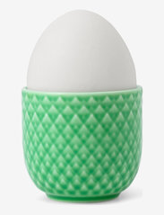Lyngby Porcelæn - Rhombe Color egg cup - die niedrigsten preise - green - 1