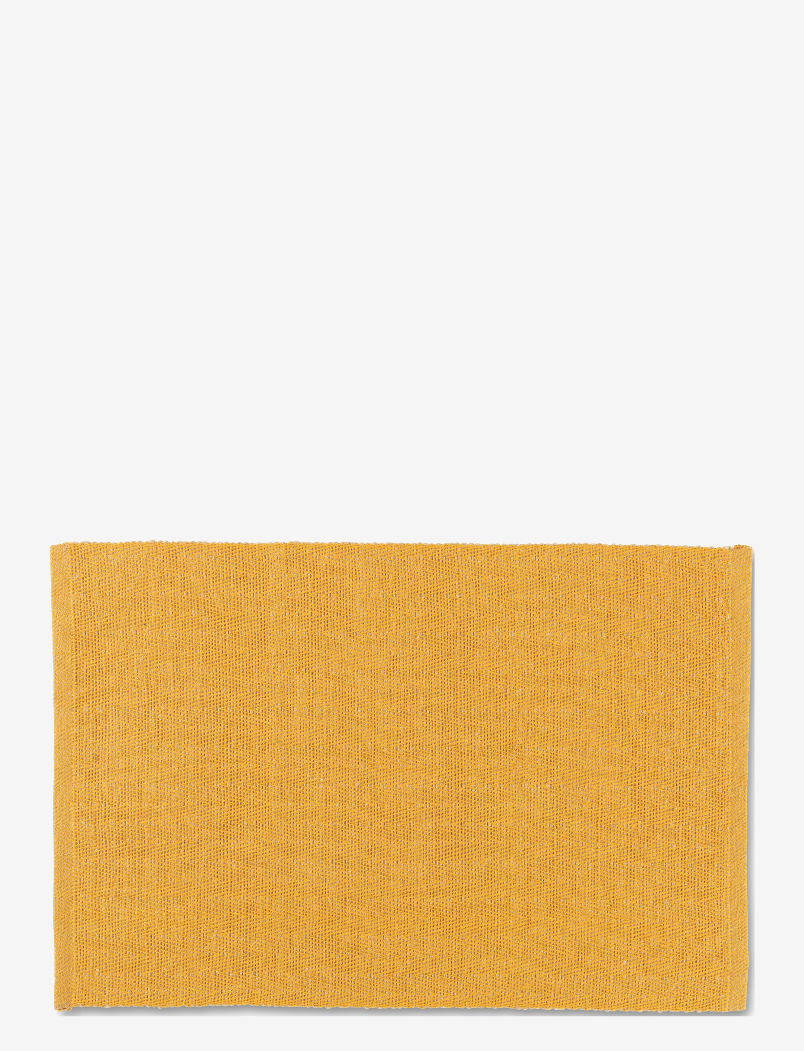 Lyngby Porcelæn Herringbone Dækkeserviet, 43X30 cm, Orange, Køkkentekstiler > Dækkeservietter, Unisex