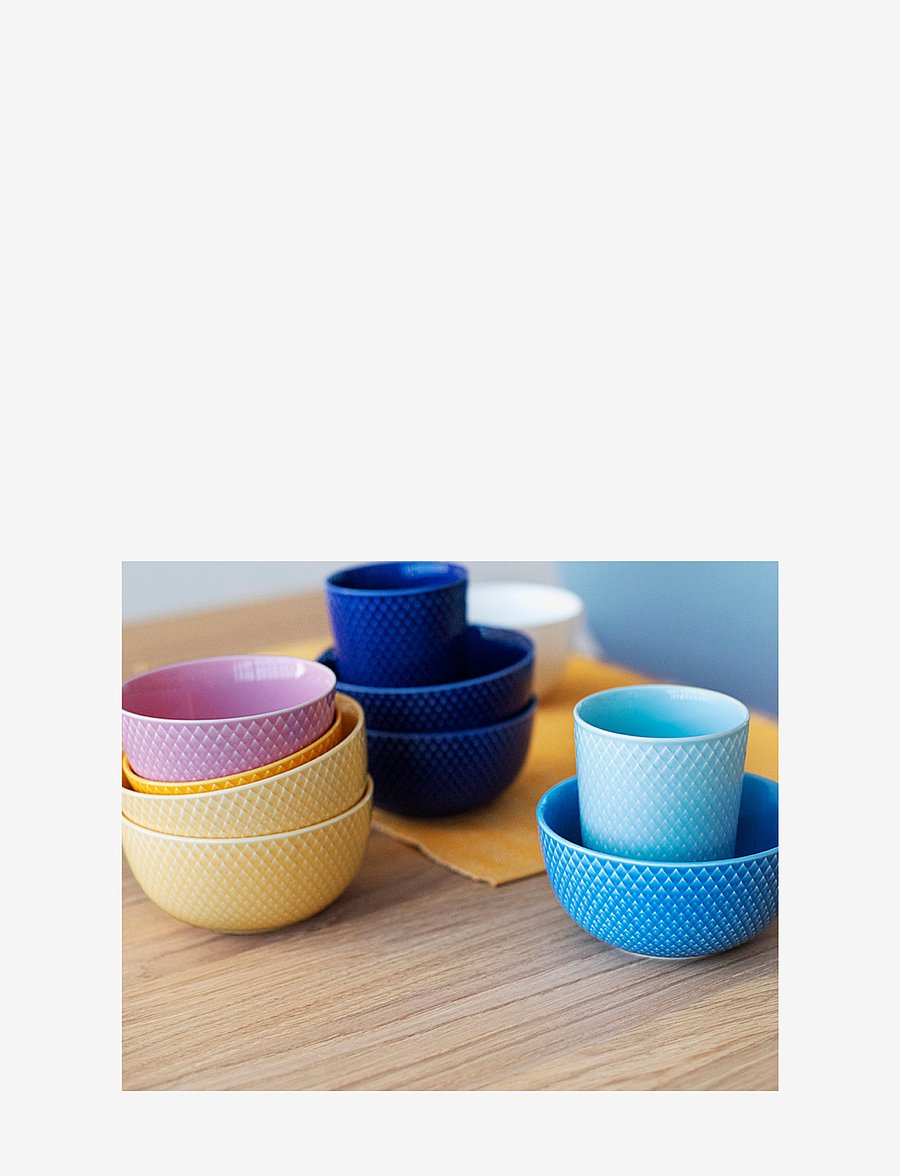 Lyngby Porcelæn - Herringbone Dækkeserviet - dækkeservietter - yellow - 1