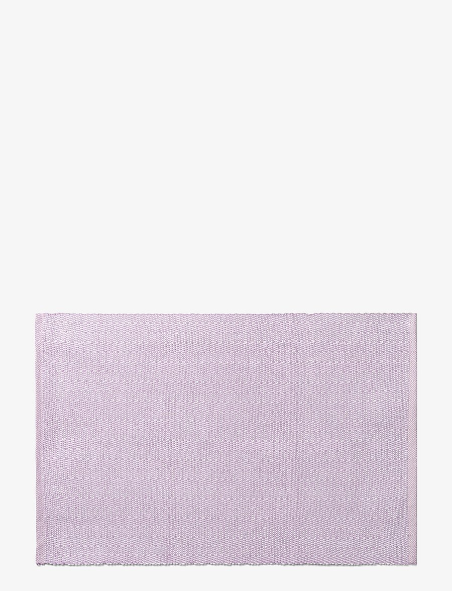 Lyngby Porcelæn - Herringbone Place mat 43x30 cm purple - sets de table et dessous de verre - purple - 1