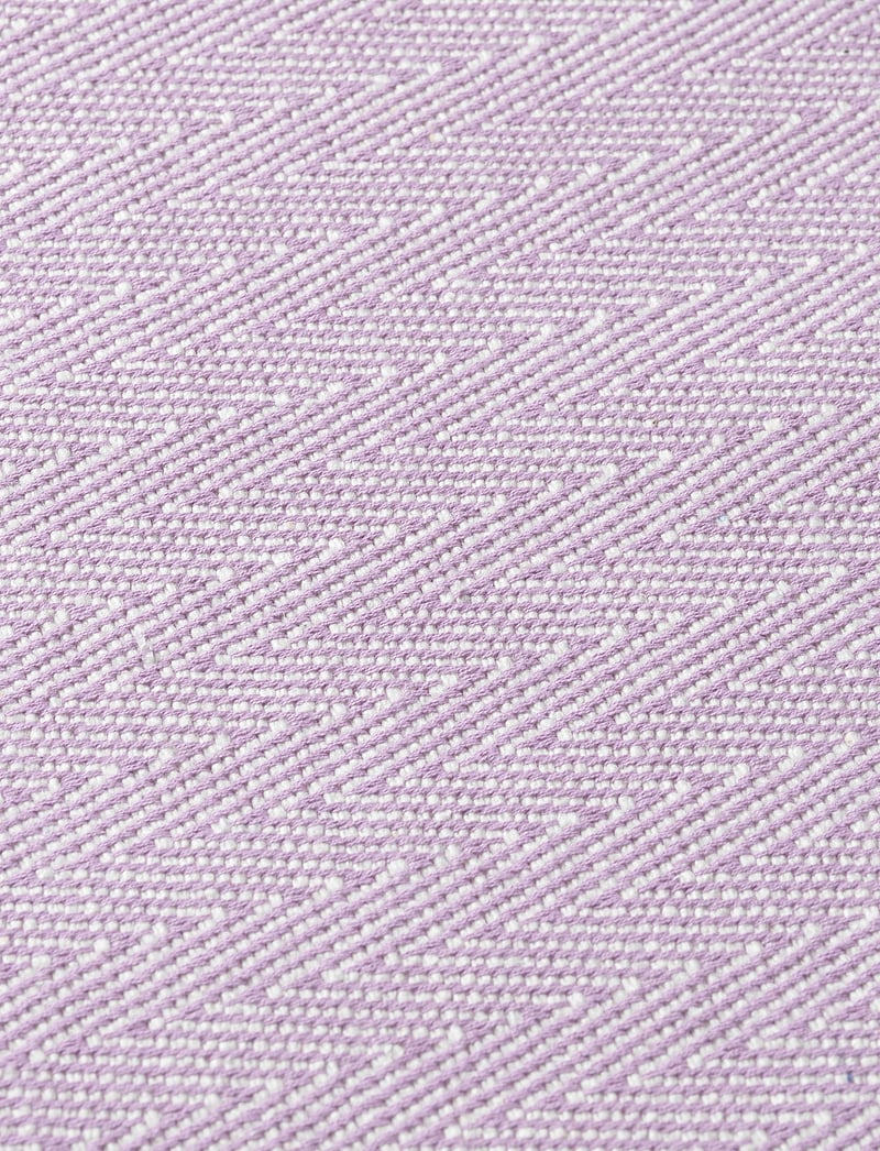 Lyngby Porcelæn - Herringbone Dækkeserviet 43x30 cm lilla - køb efter pris - purple - 3