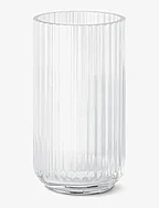 Lyngby vase 20cm clear glass - CLEAR