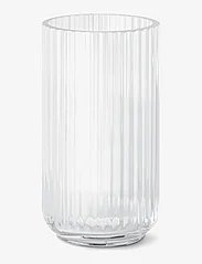 Lyngby - Lyngby vase 20cm clear glass - cilindervazen - clear - 0