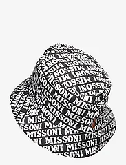 Missoni - MISSONI ACCESSORIES - kibirėlio formos kepurės - black/white - 1