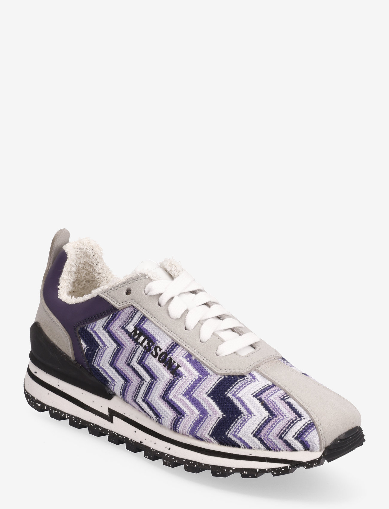 Missoni - MISSONI RUNNING - low top sneakers - white/violet - 0