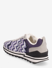 Missoni - MISSONI RUNNING - low top sneakers - white/violet - 2