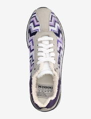 Missoni - MISSONI RUNNING - lave sneakers - white/violet - 3