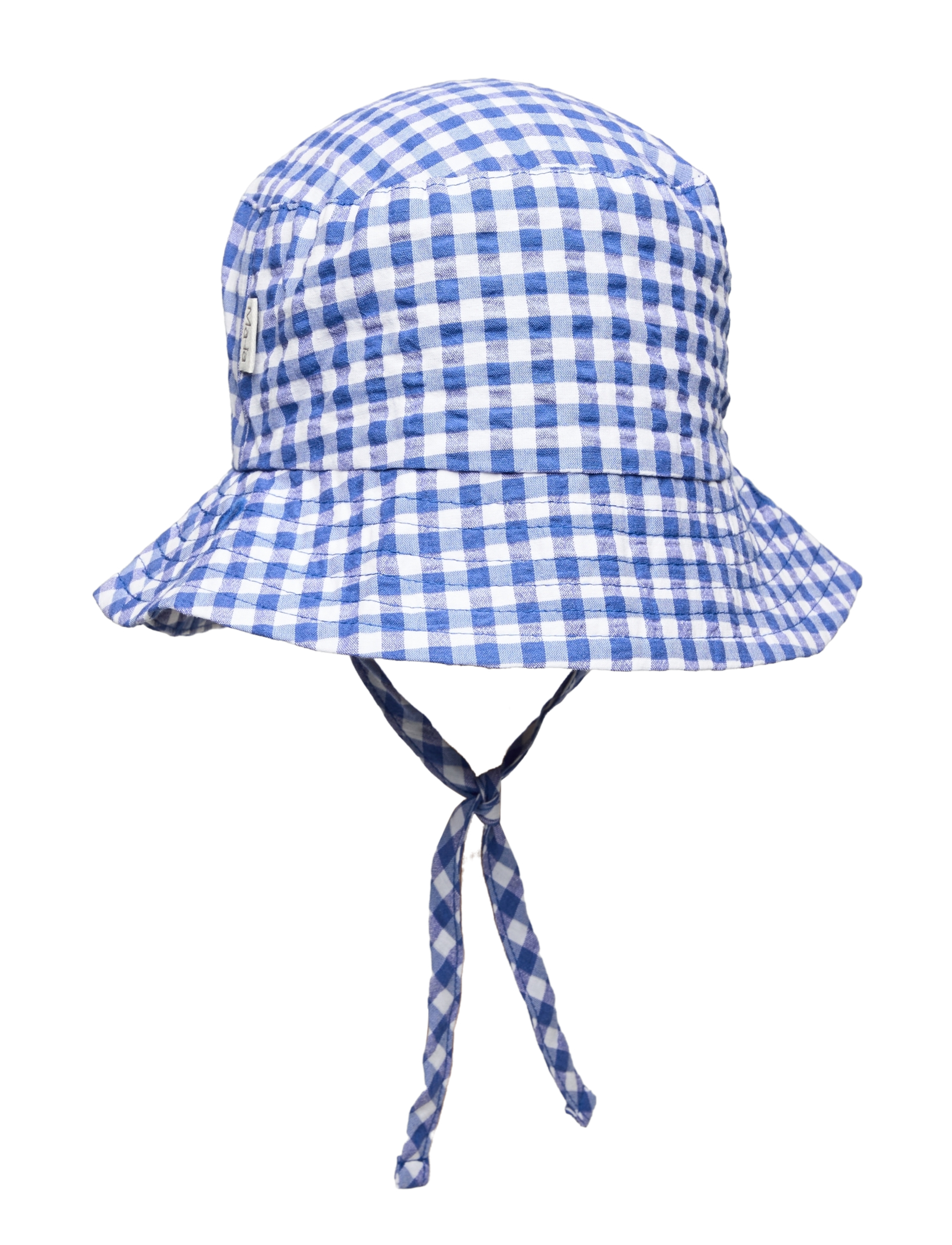 MAIA FAMILY Jun Plaid Hat Blau - 42-44 - Kinder
