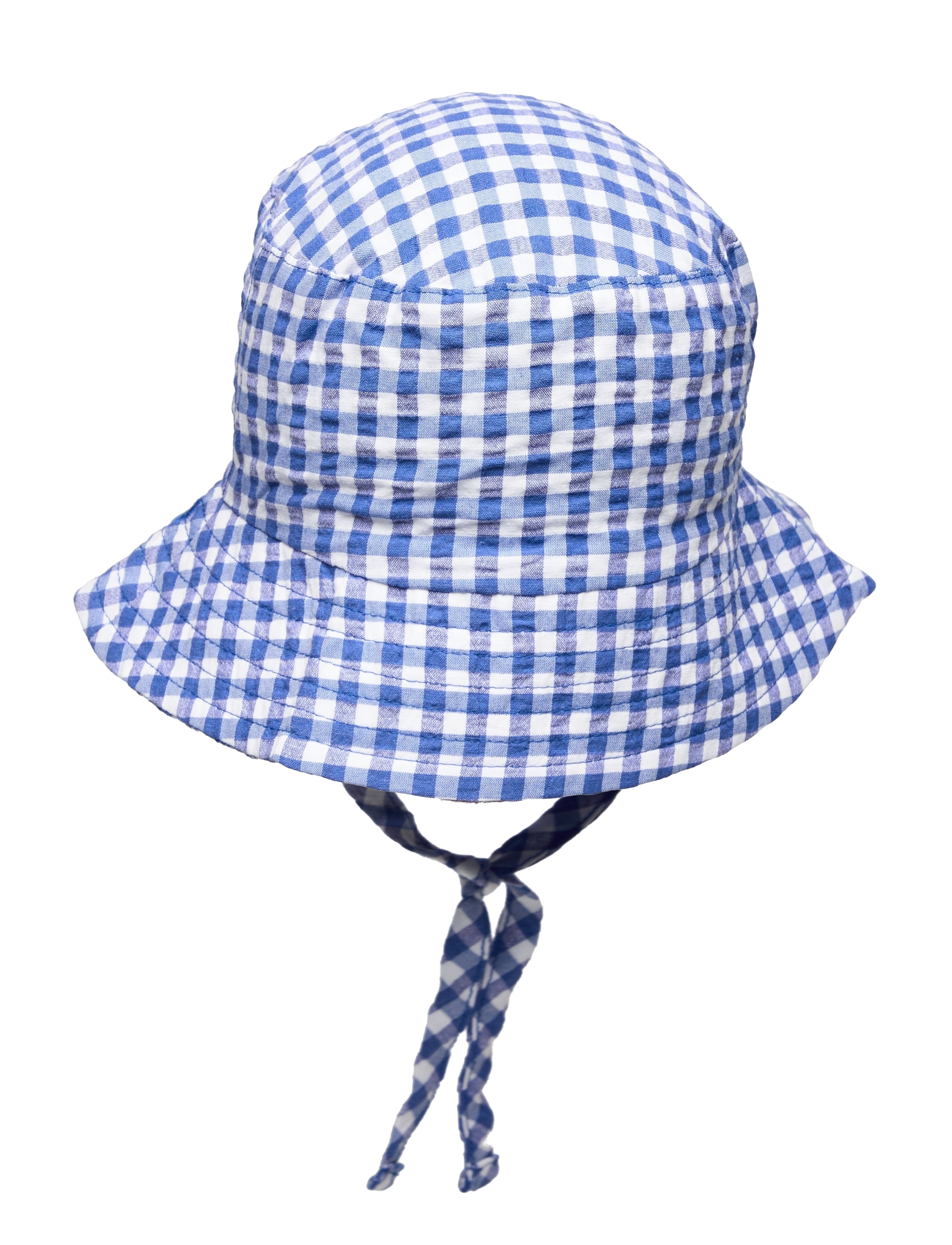 Ma-ia Family - JUN PLAID HAT - accessories - blue - 1