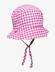 Ma-ia Family - JUN PLAID HAT - sommerschnäppchen - pink - 0