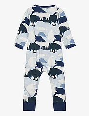 Ma-ia Family - POLAR PYJAMAS - sleeping overalls - blue - 1