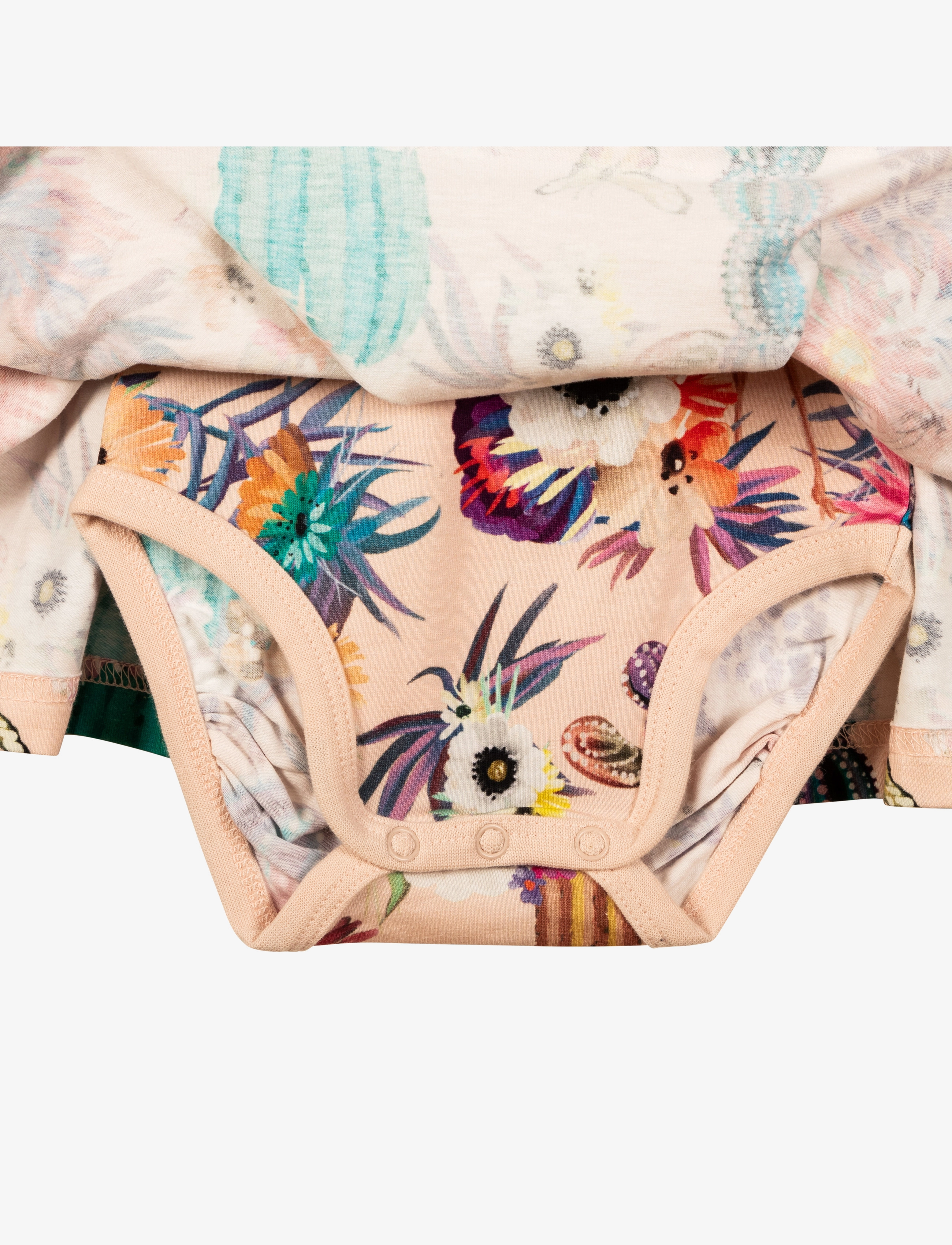 Ma-ia Family - FLAMINGO BODYSUIT DRESS - beige - 1