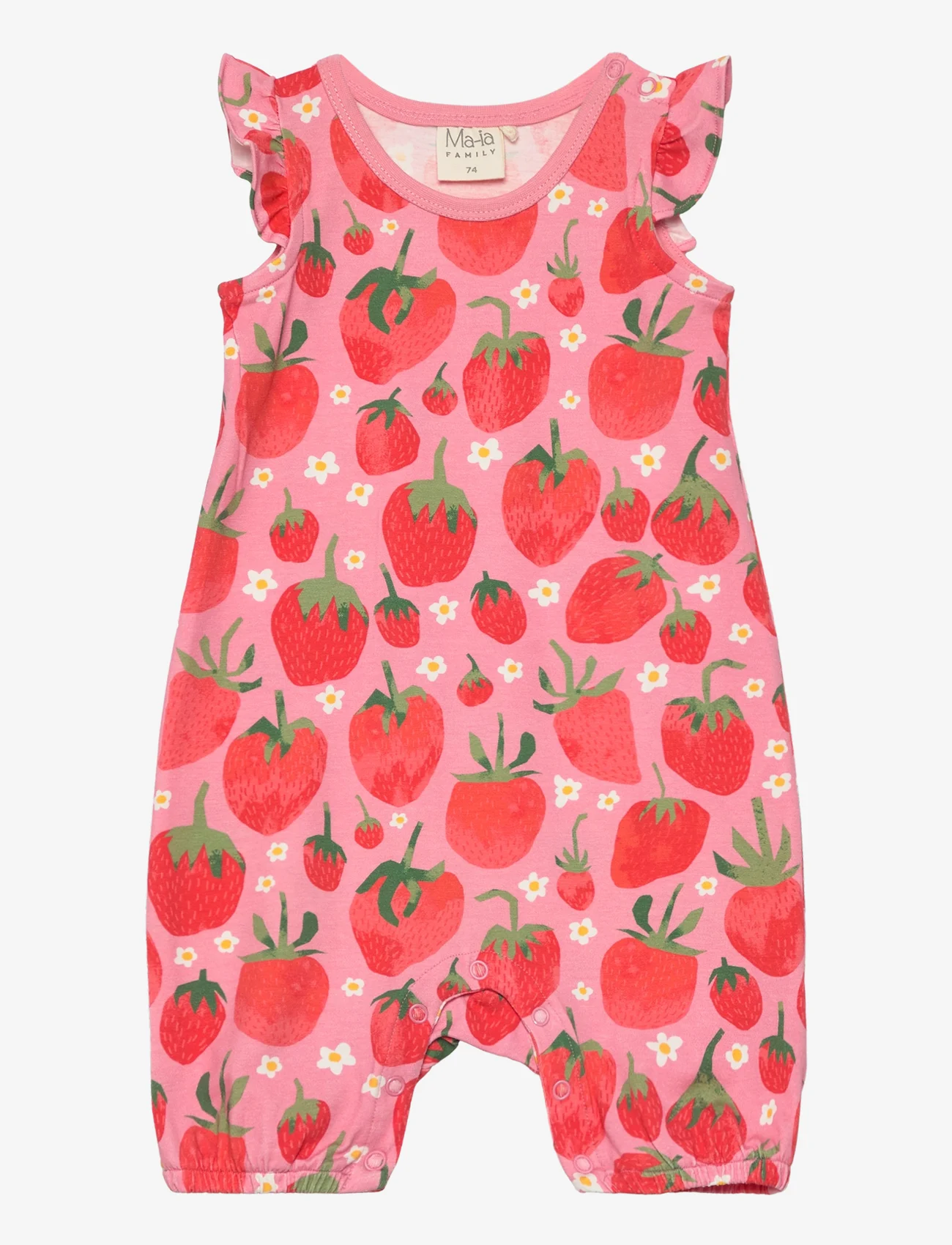 Ma-ia Family - FRAGOLA PLAYSUIT - jumpsuits - pink - 0