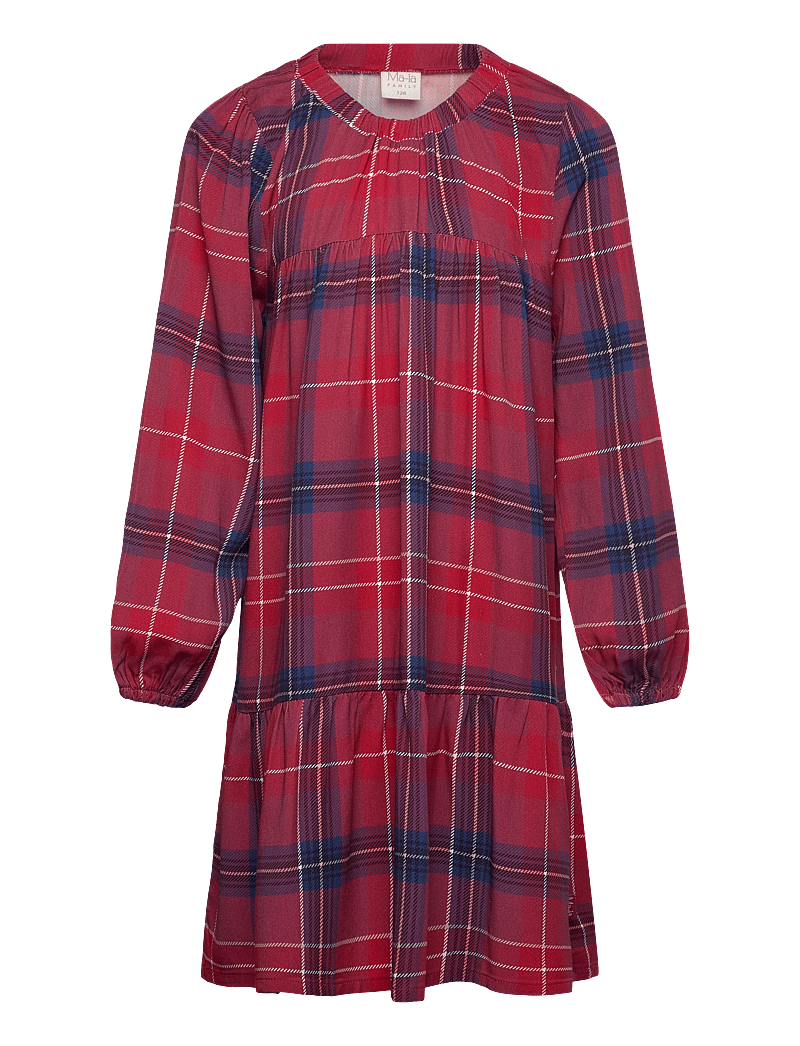 Ma-ia Family - RUTIG KLÄNNING - langärmelige freizeitkleider - red - 0