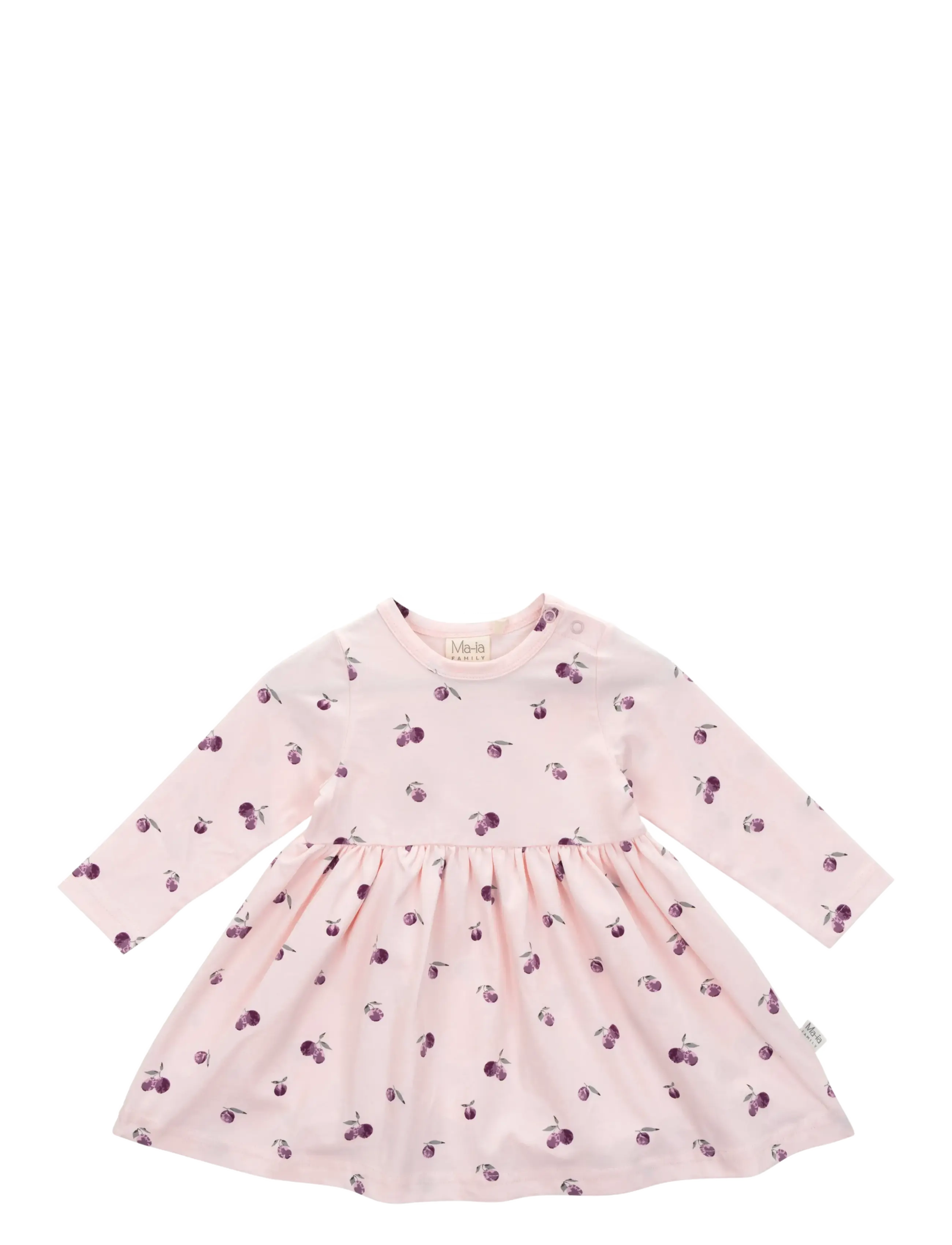 MAIA FAMILY Plommon Klänning B Pink - 68 - Kinder