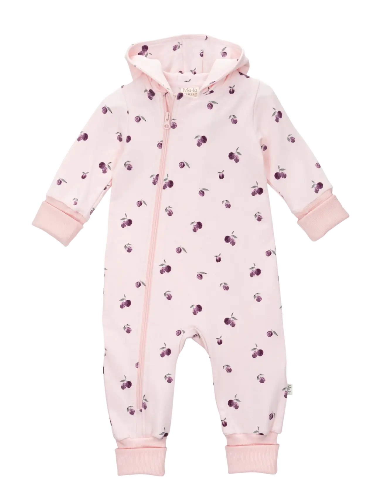 MAIA FAMILY Plommon Overall Pink - 74 - Kinder