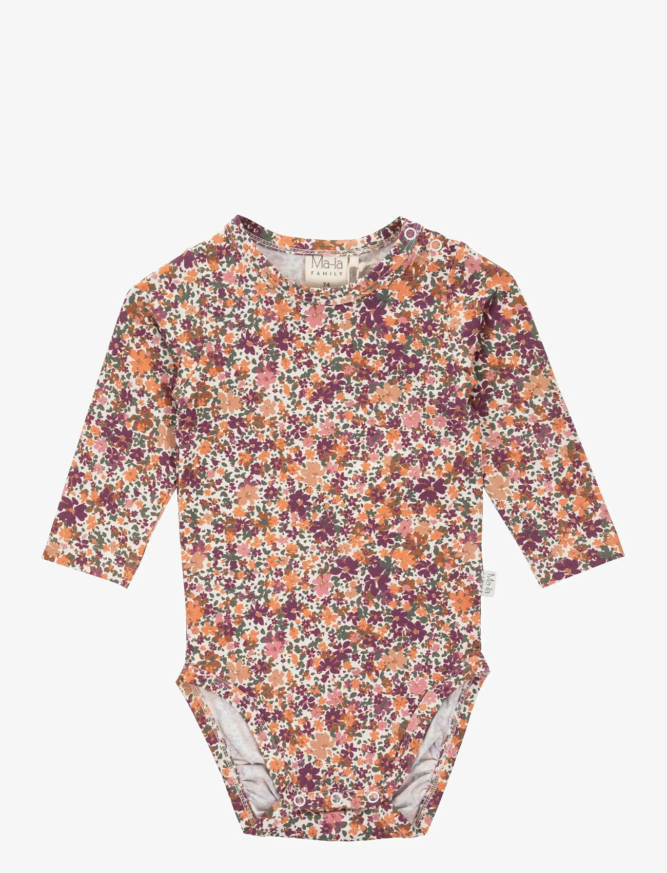 Ma-ia Family - PRIMROSE BODY - long-sleeved bodies - pink - 1