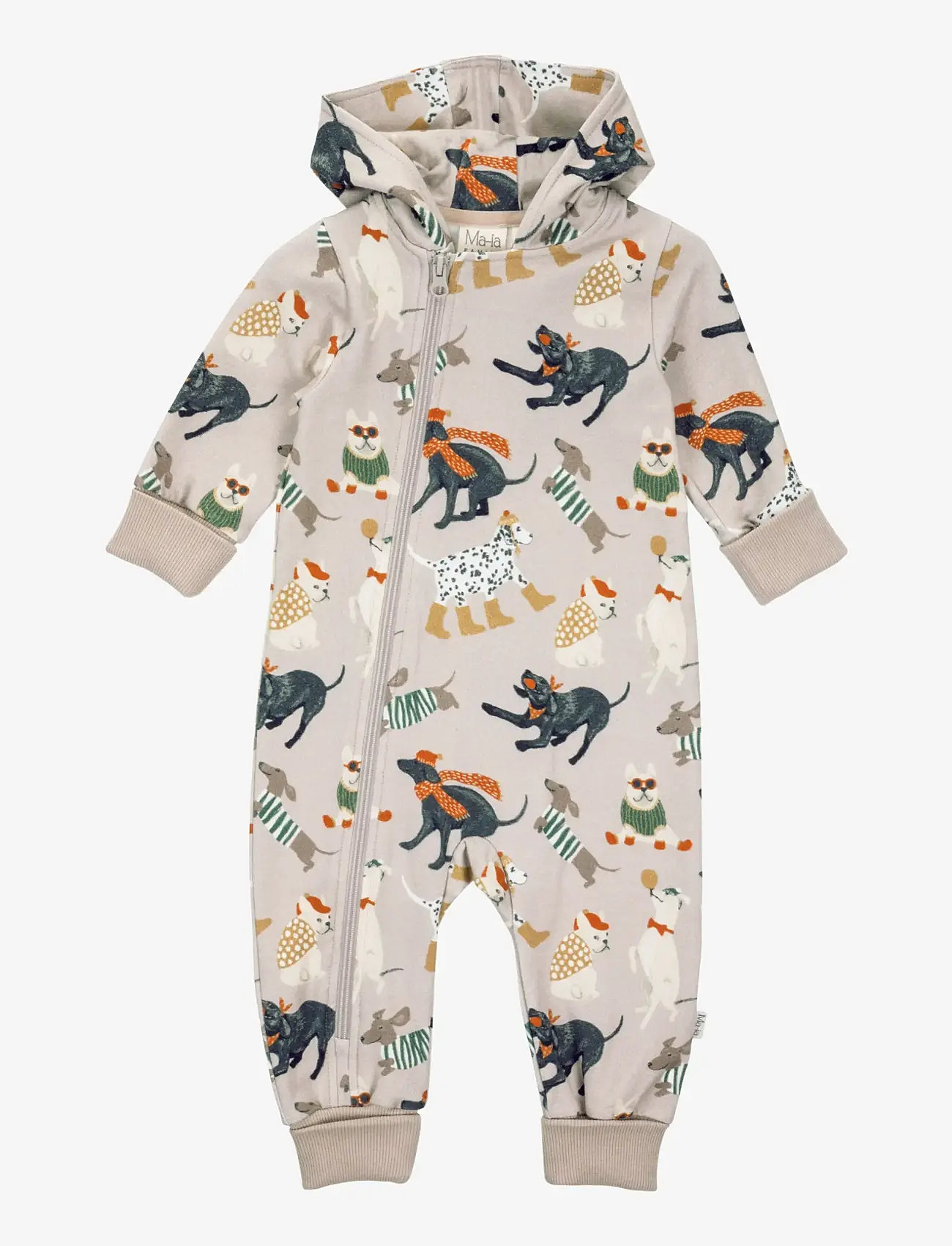 Ma-ia Family - HUNDAR OVERALL - kombinezonai - beige - 0