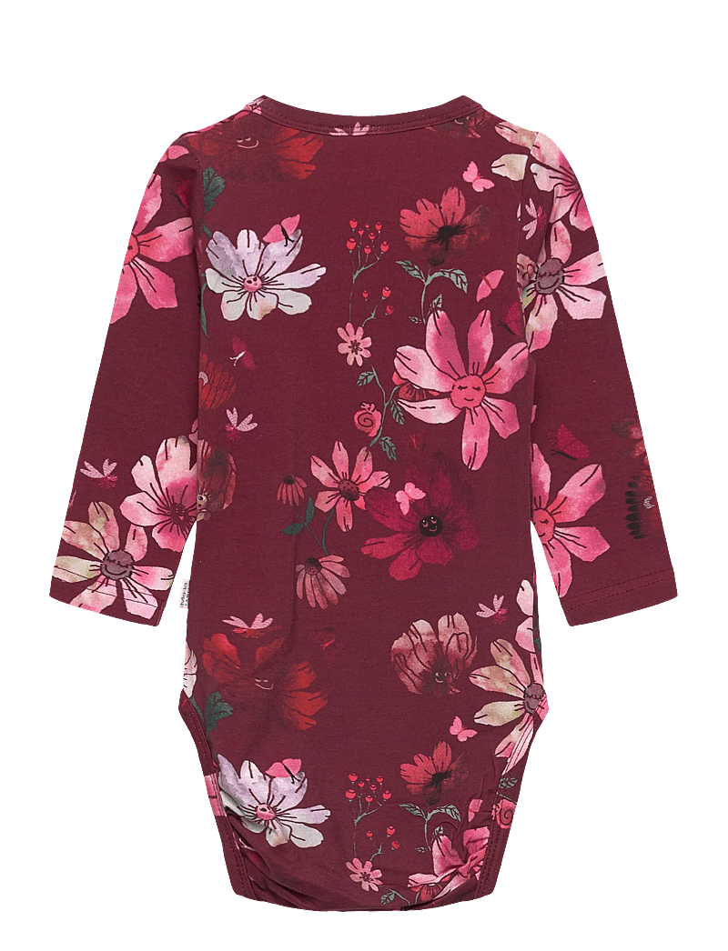 Ma-ia Family - VINTERTRÄDGÅRD BODY - langærmede bodyer - red - 1