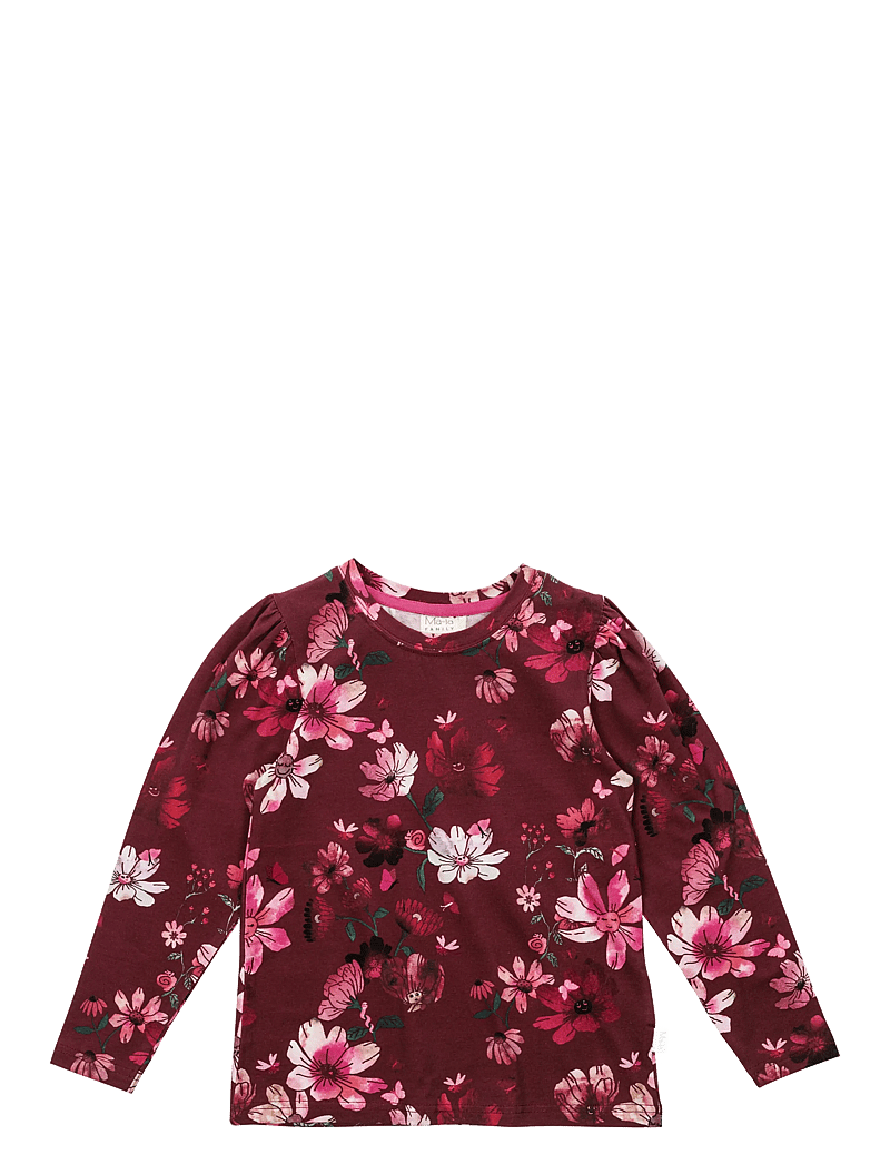 Ma-ia Family - VINTERTRÄDGÅRD TRÖJA - langærmede t-shirts - red - 0