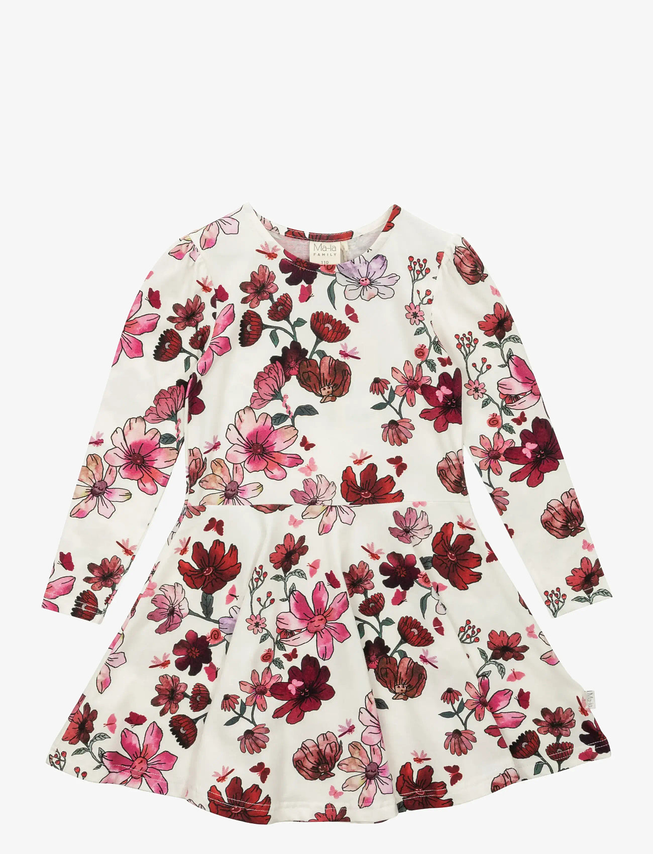 Ma-ia Family - VINTERTRÄDGÅRD KLÄNNING - long-sleeved casual dresses - white - 0