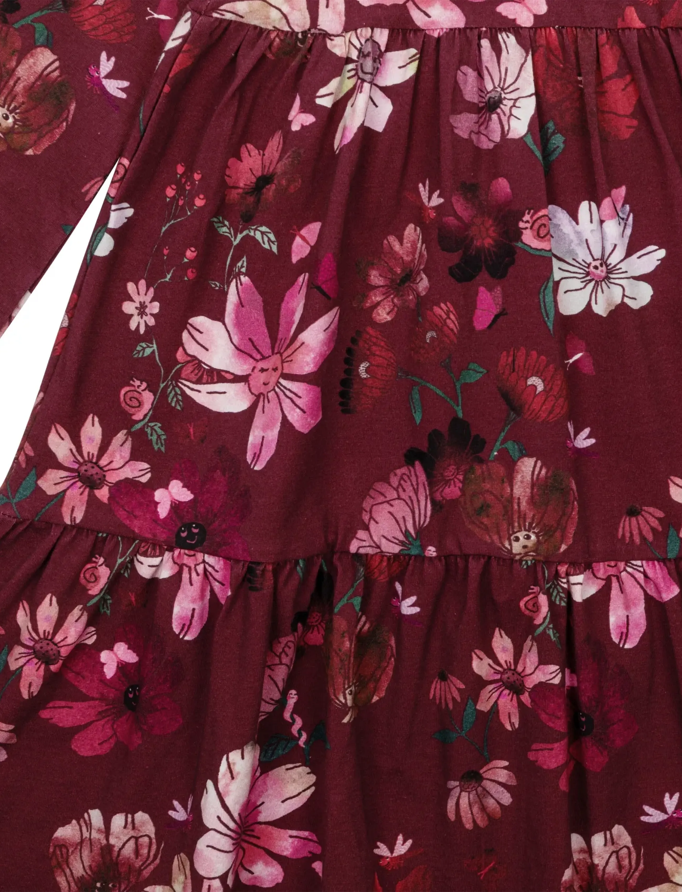Ma-ia Family - VINTERTRÄDGÅRD KLÄNNING - long-sleeved casual dresses - red - 2