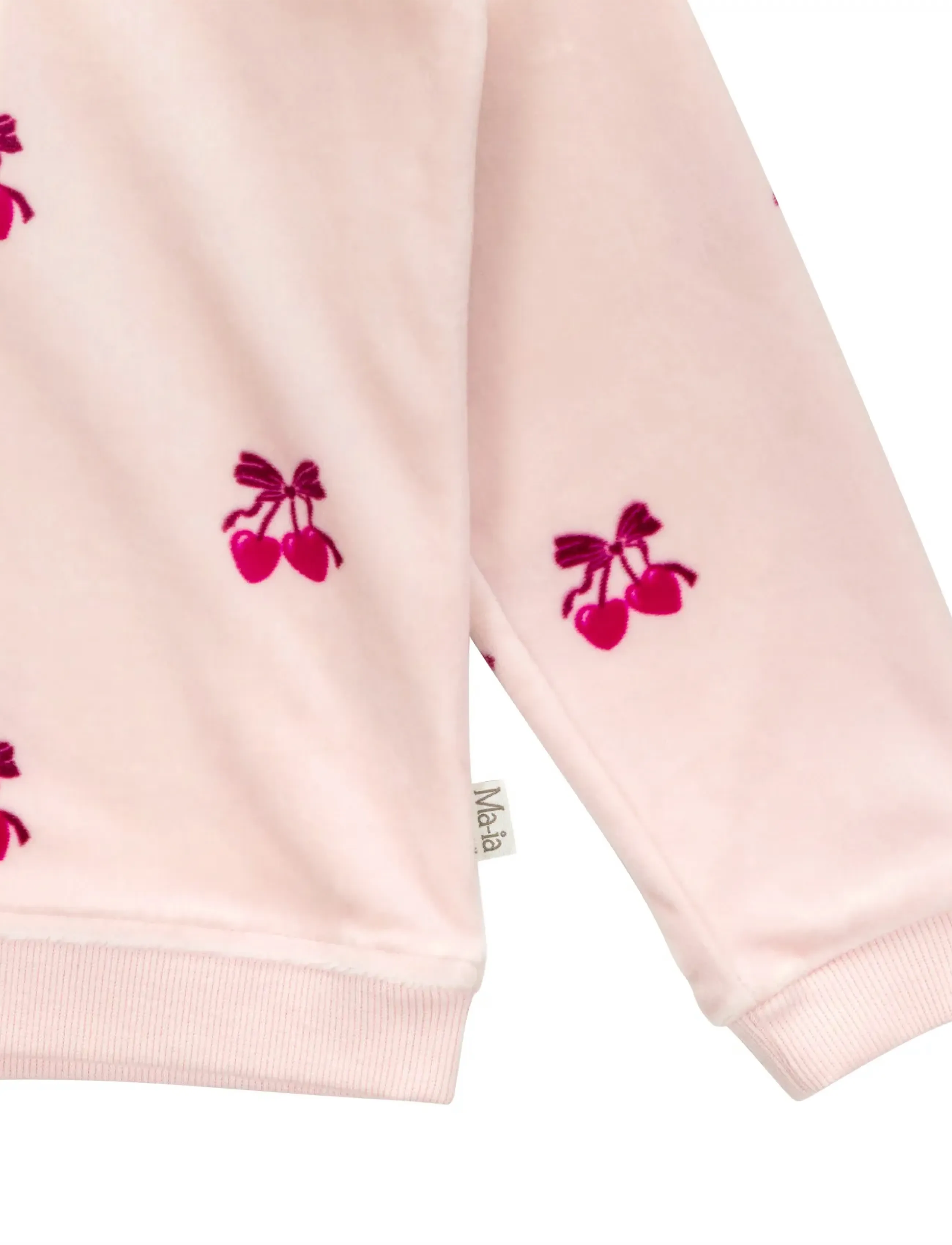 Ma-ia Family - MORELLI VELOURTRÖJA - dressipluusid - pink - 2
