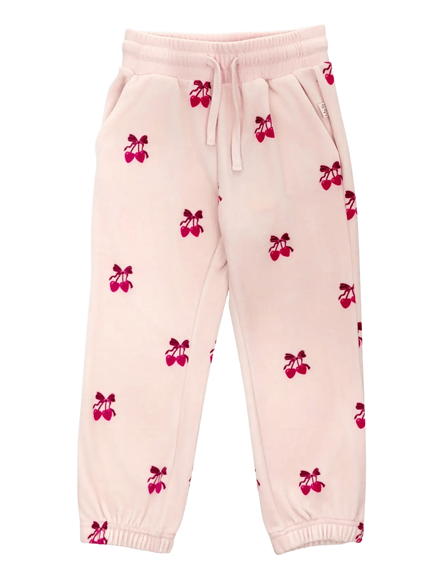 Ma-ia Family - MORELLI VELOURBYXA - jogginghosen - pink - 1