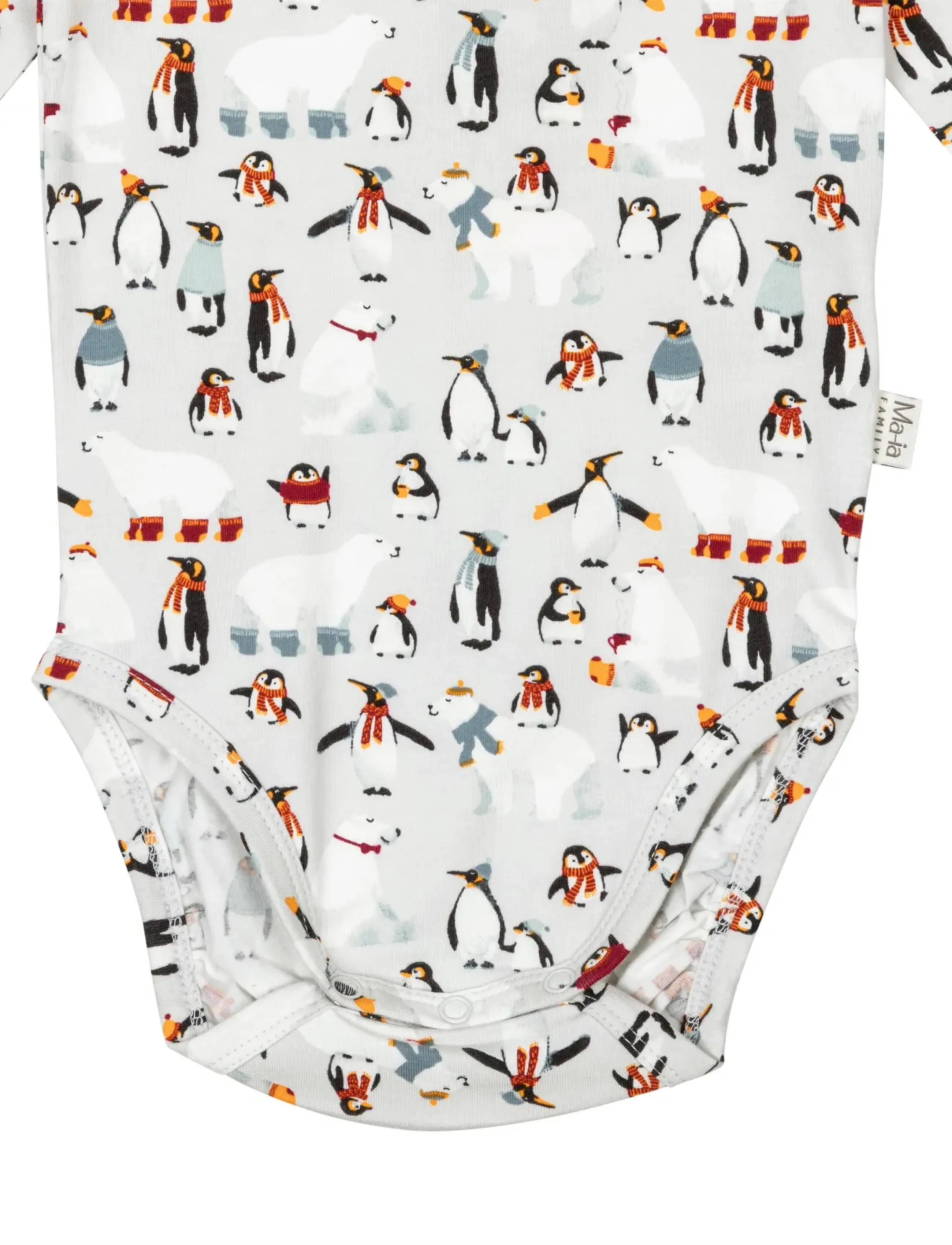 Ma-ia Family - VINTERVÄNNER BODY - lowest prices - grey - 1