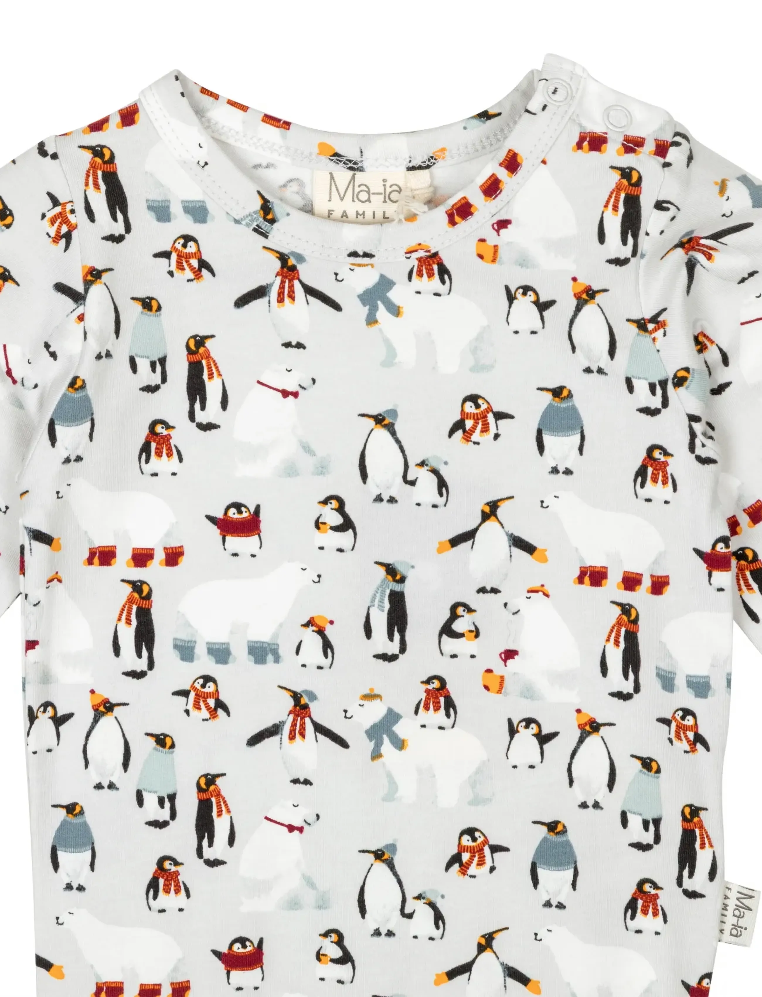 Ma-ia Family - VINTERVÄNNER BODY - lowest prices - grey - 2