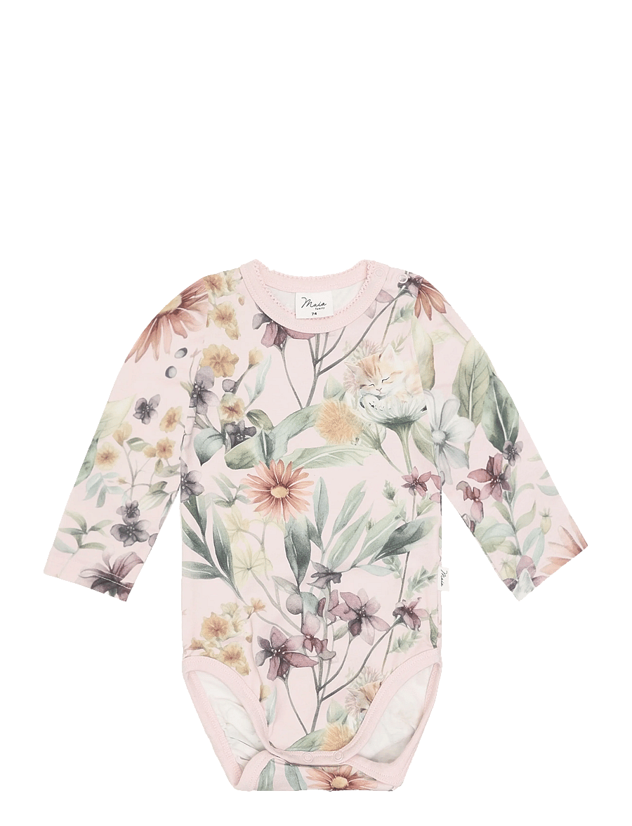 Maia Family - KATTMYNTA BODY - langärmelige bodys - pink - 0