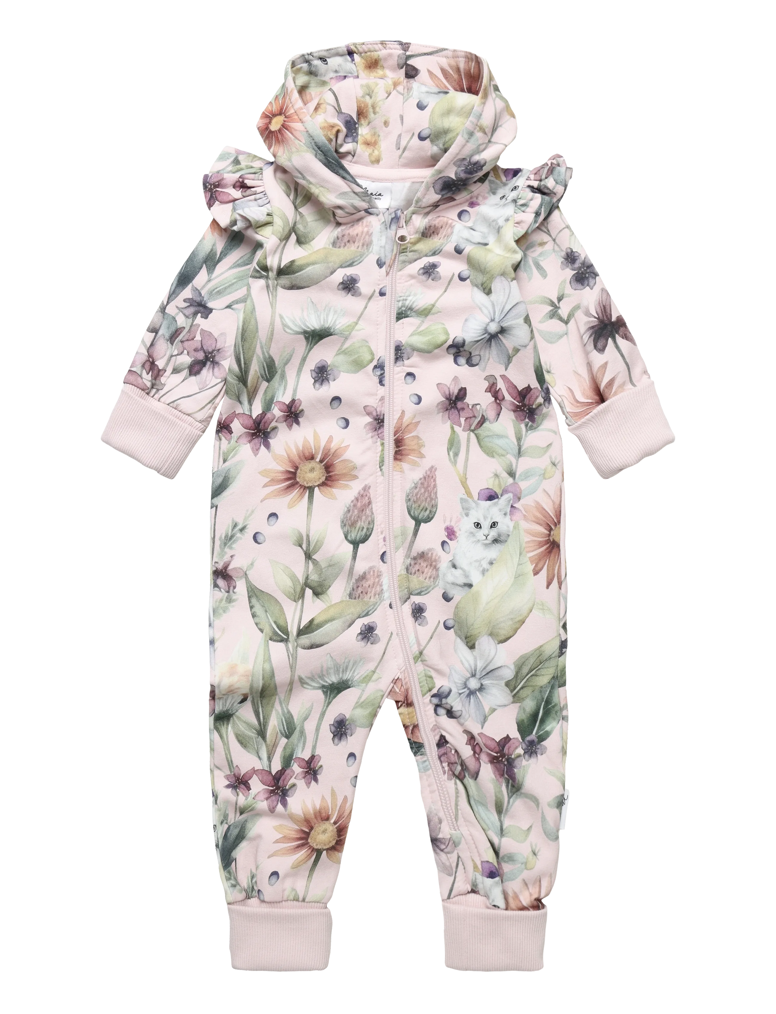 Maia Family Kattmynta Overall, 86, Rosa - Strampelanzüge, Kinder
