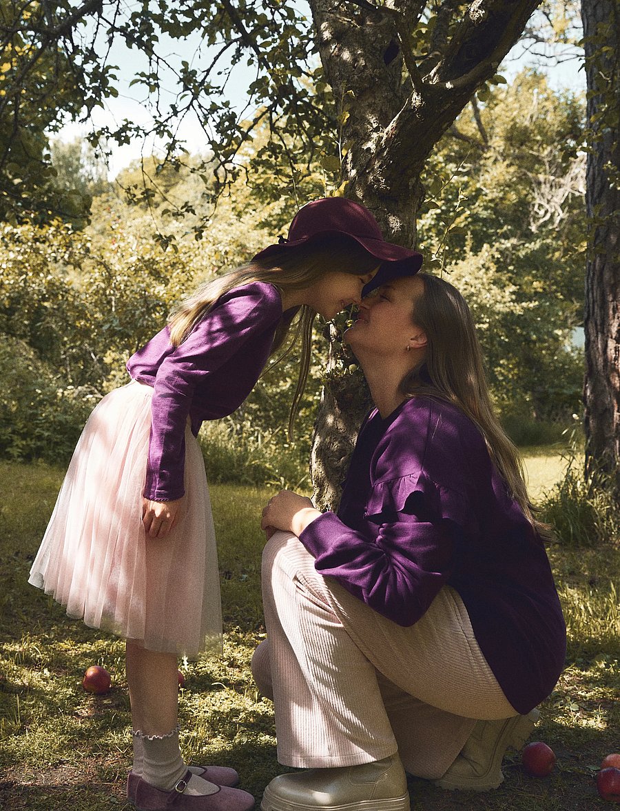 Maia Family - ETTA TRÖJA - pikkade varrukatega t-särgid - purple - 0