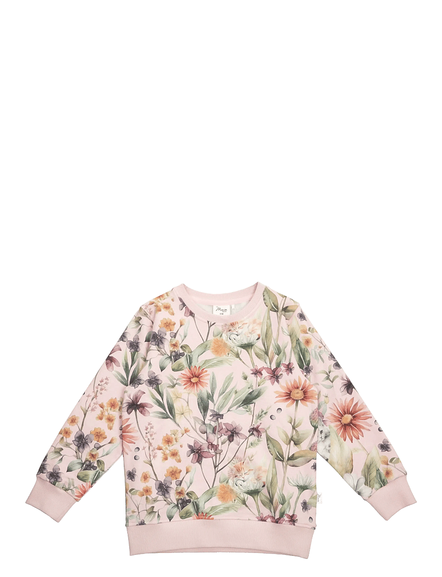 Maia Family - KATTMYNTA COLLEGETRÖJA - sweatshirts - pink - 0