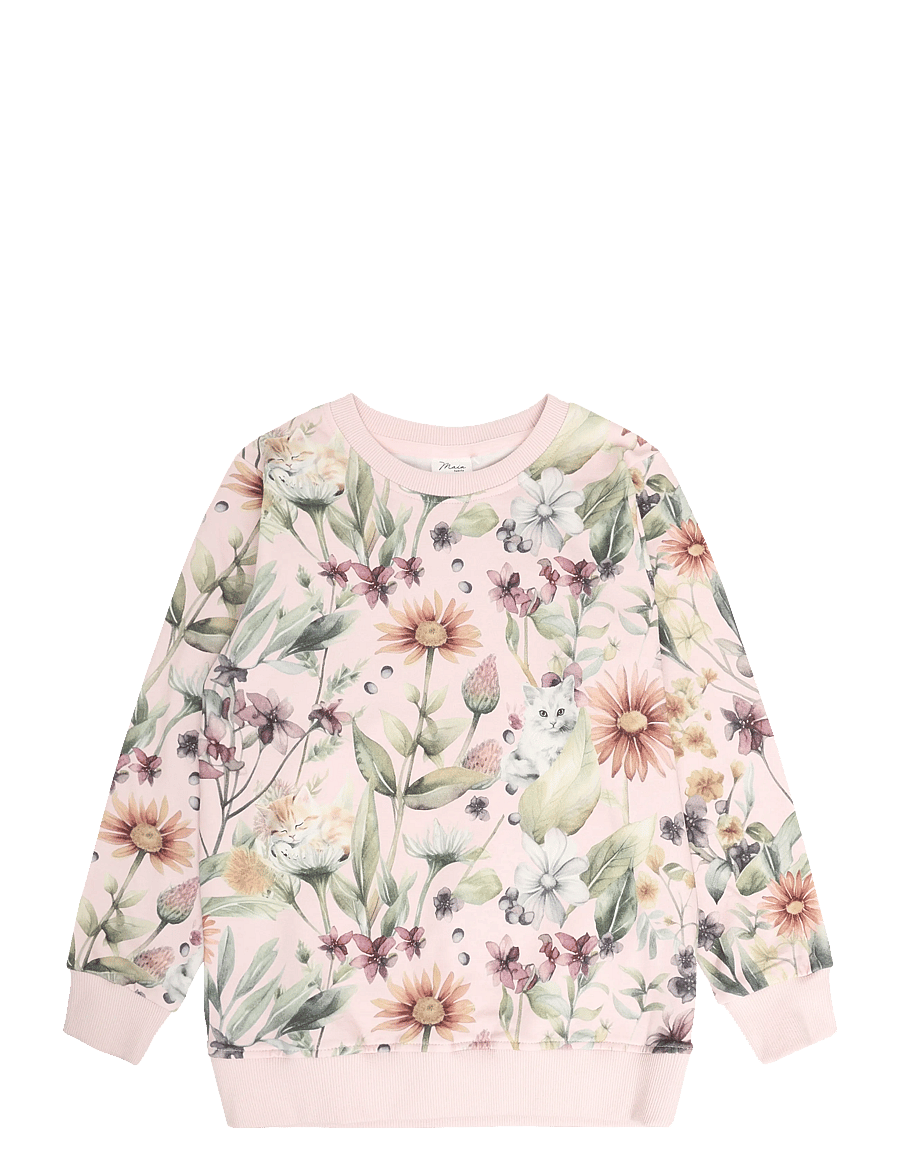 Maia Family - KATTMYNTA COLLEGETRÖJA - dressipluusid - pink - 0