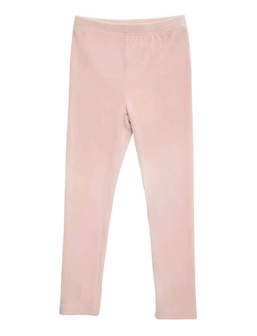 Maia Family - ELISA VELOURLEGGINGS - leggings - pink - 0
