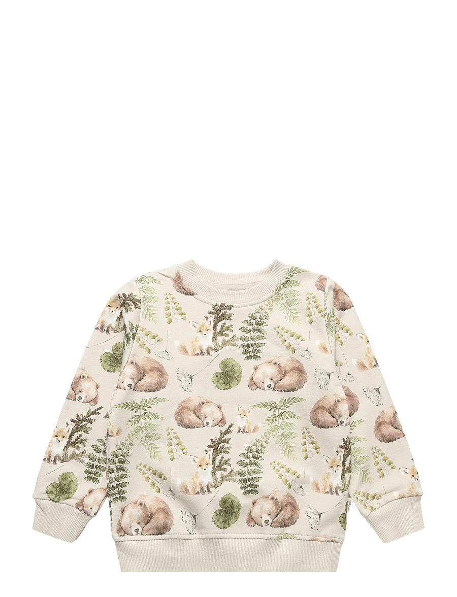 Maia Family - DAGSSÖMN COLLEGETRÖJA - dressipluusid - beige - 1