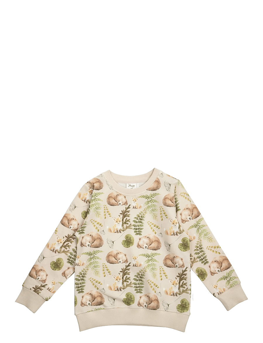 Maia Family - DAGSSÖMN COLLEGETRÖJA - sweatshirts - beige - 1
