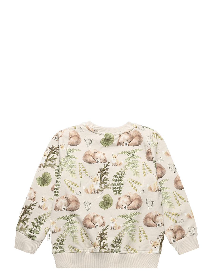 Maia Family - DAGSSÖMN COLLEGETRÖJA - dressipluusid - beige - 2