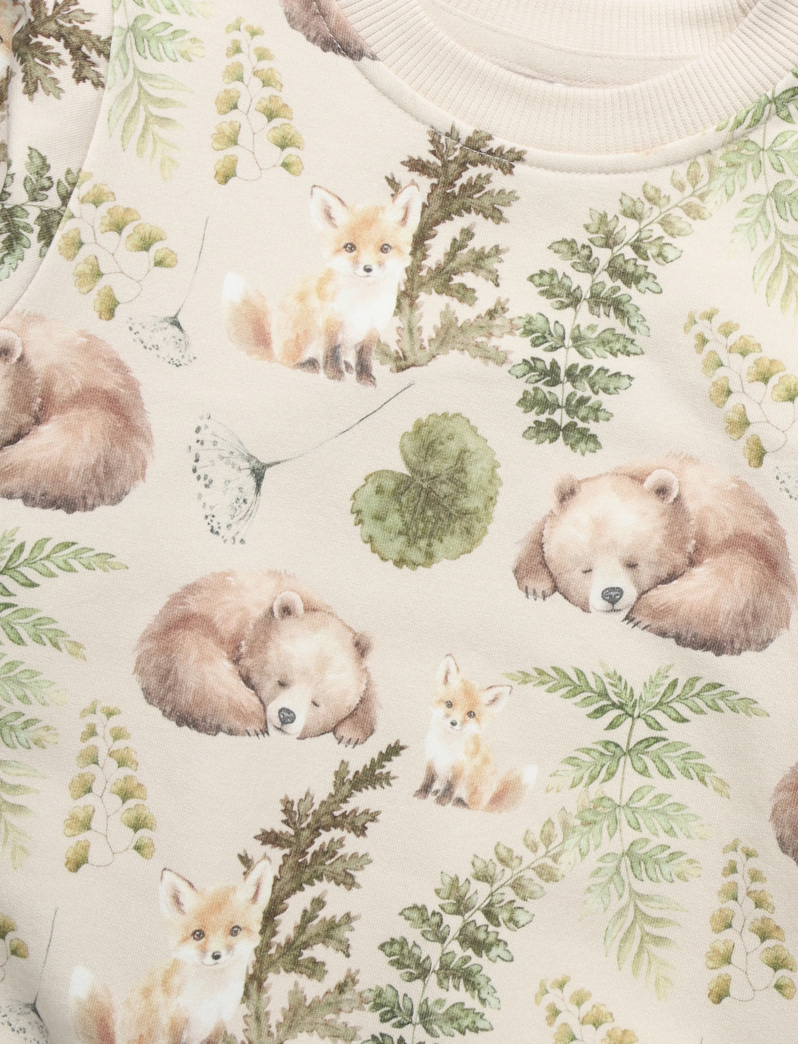 Maia Family - DAGSSÖMN COLLEGETRÖJA - dressipluusid - beige - 3