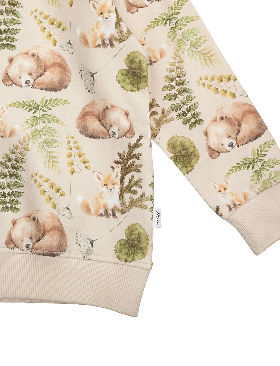 Maia Family - DAGSSÖMN COLLEGETRÖJA - sweatshirts - beige - 3