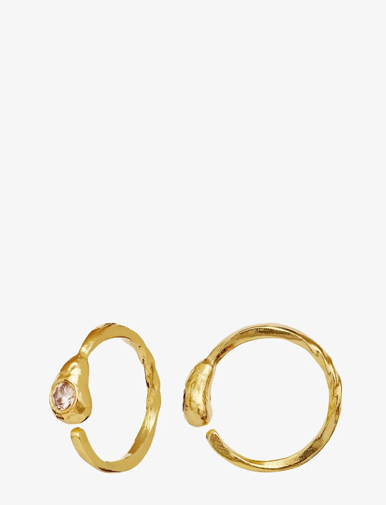 Maanesten - Beth Earrings - hoops - gold - 2