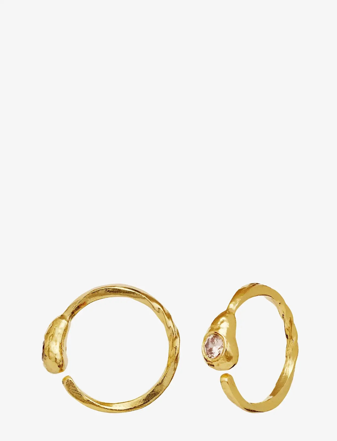 Maanesten - Beth Earrings - hoops - gold - 3