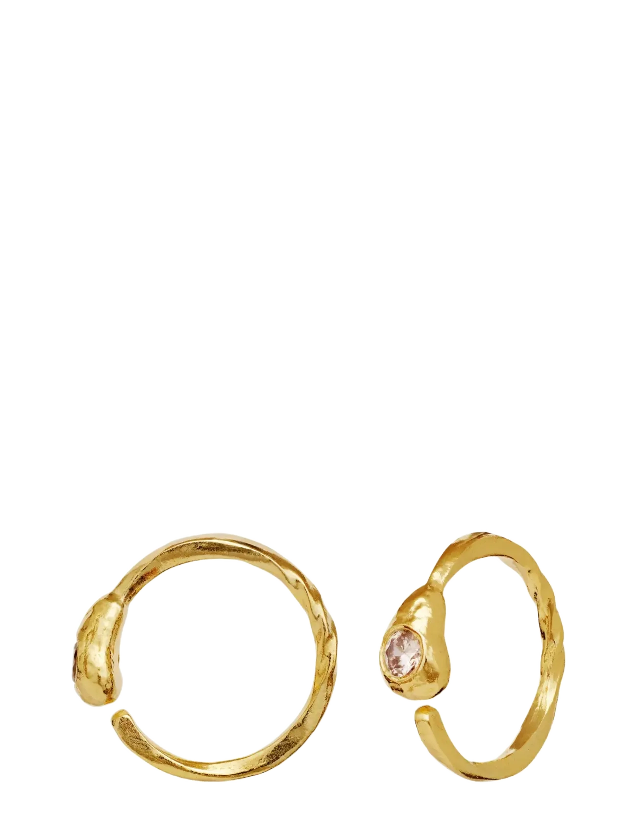 Maanesten - Beth Earrings - kreolen - gold - 3