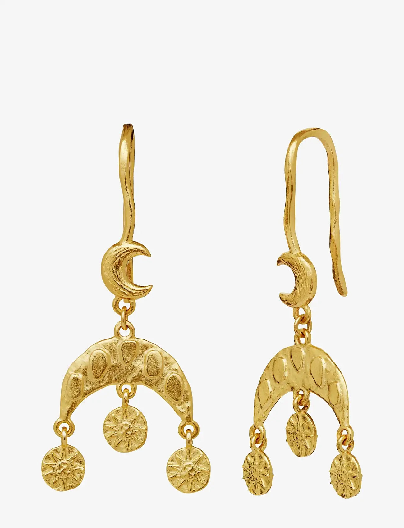 Maanesten - Zia Earrings - Øreringe med vedhæng - gold - 3