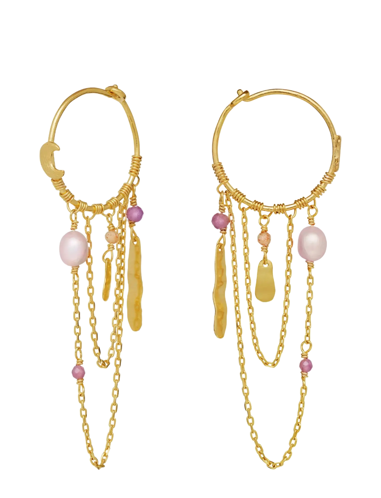 Maanesten - Indie Earrings - gold - 1