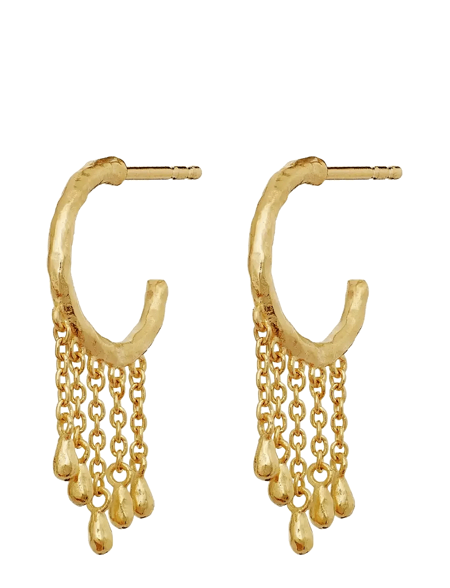 Maanesten - Wendy Earrings - rippuvad kõrvarõngad - gold - 1