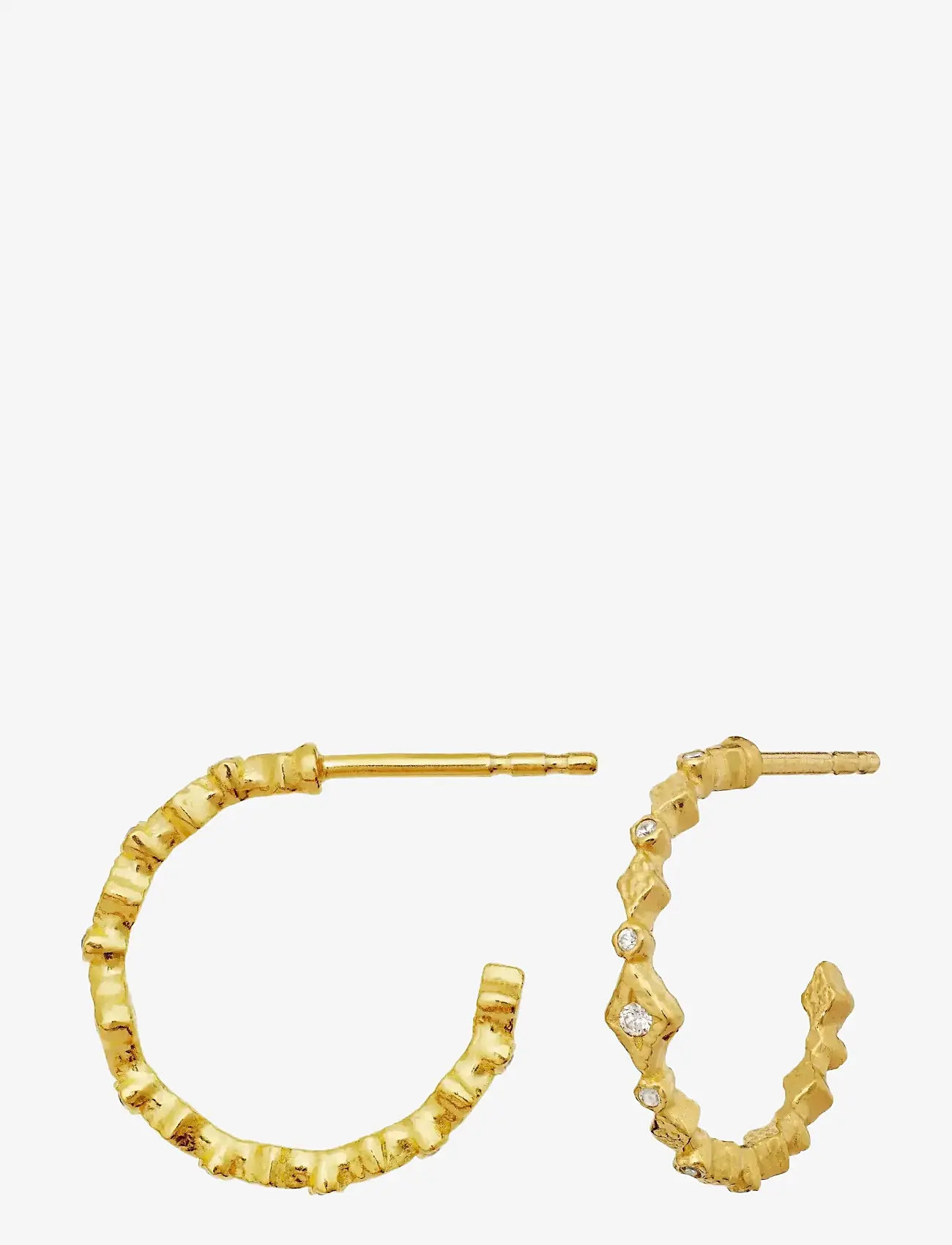 Maanesten - Arlette Earrings - hoops - gold - 2